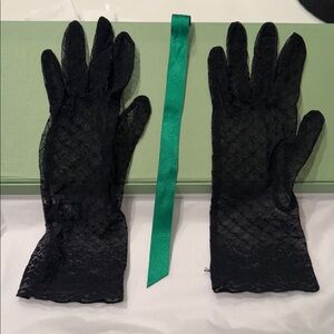 Cornelia James Elegant Black Lace Fabric size 7